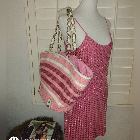 BURBERRY Blue Label Pink Travel Bag - Picture 2 of 16